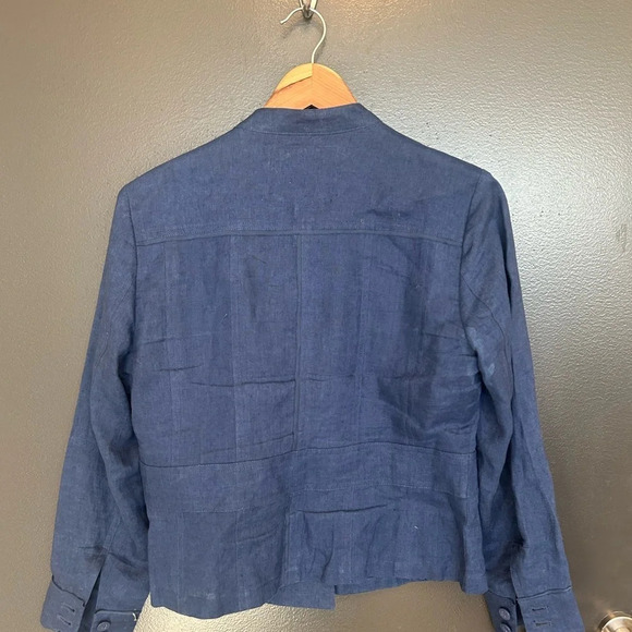 Coldwater Creek 100 percent linen blazer  6P - Picture 12 of 14